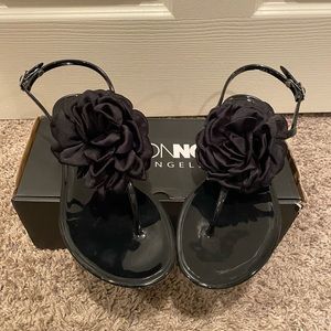Flower jelly sandals